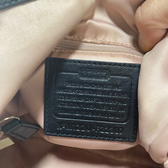 Coach Kristen Shopper in black #22307 - Picture 6 of 8